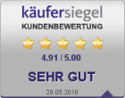 Unabhängige Kundenbewertungen von Käufersiegel.de
